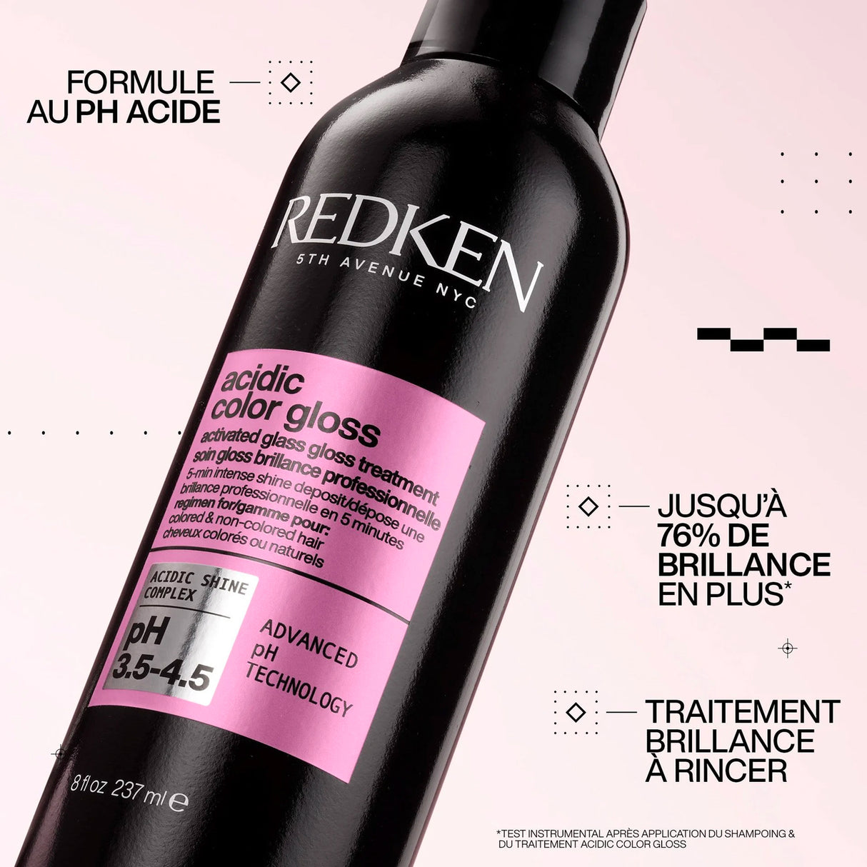 Traitement Brillance Professionnelle Acidic Color Gloss Redken 237 ML