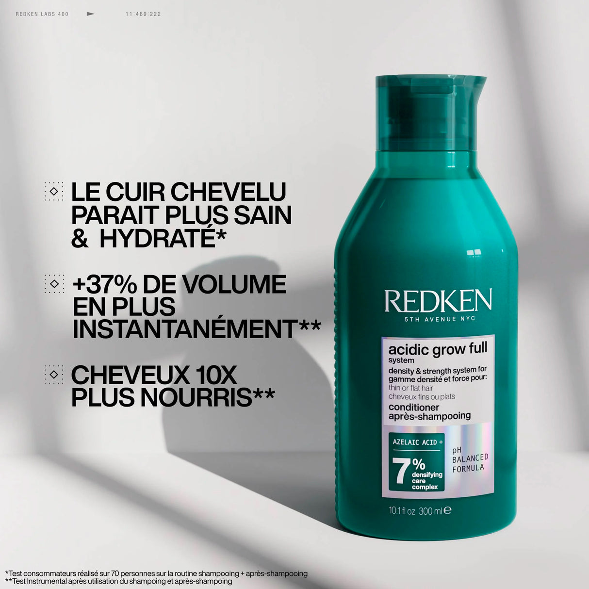 Après-shampoing Acidic Grow Full System Redken