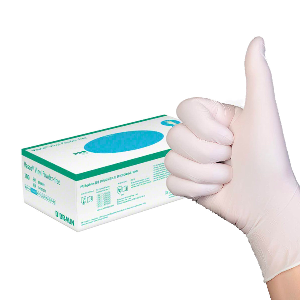 Gants Vinyle Jetables, Boîte de 100