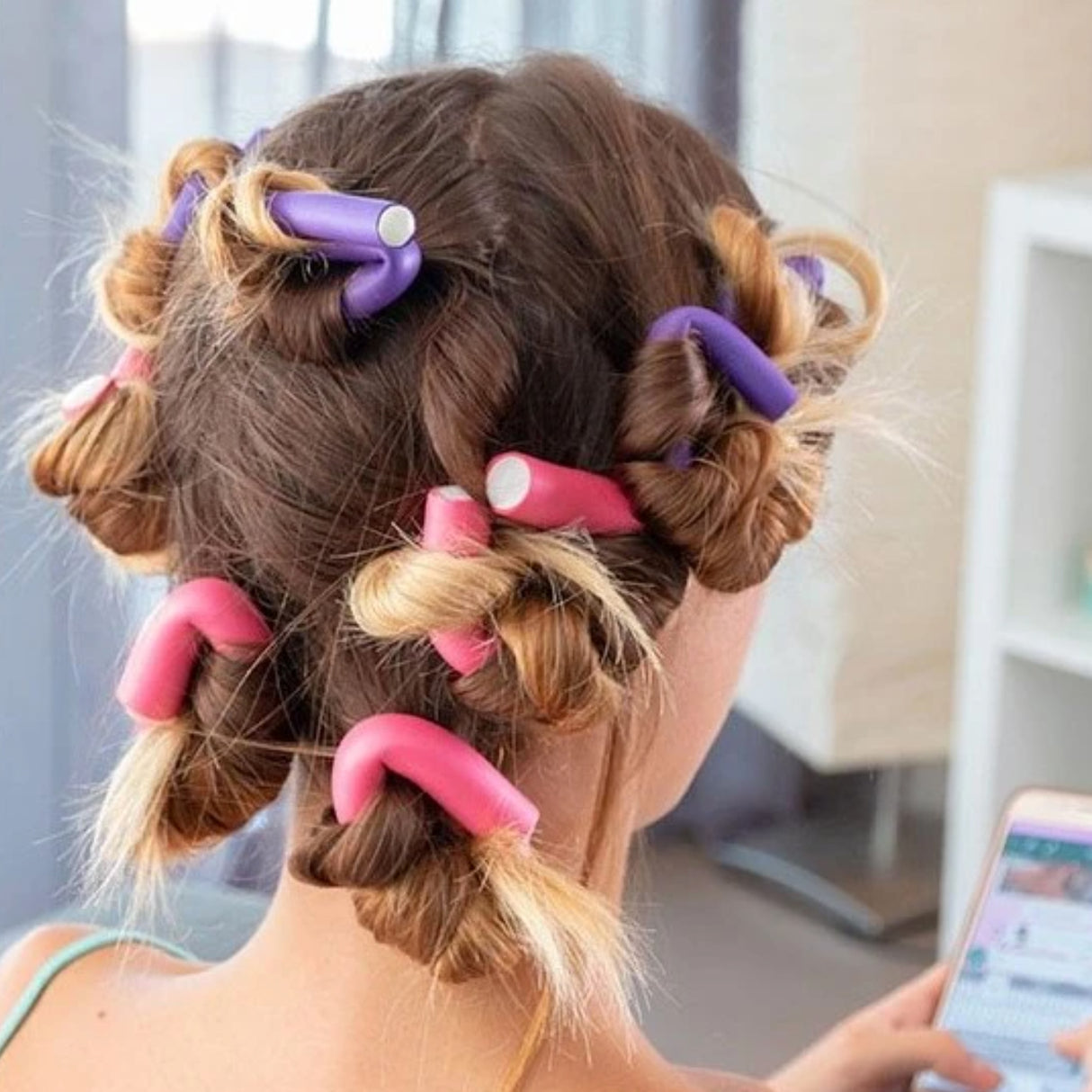 Bigoudis en mousse Super Flex Sibel 16mm