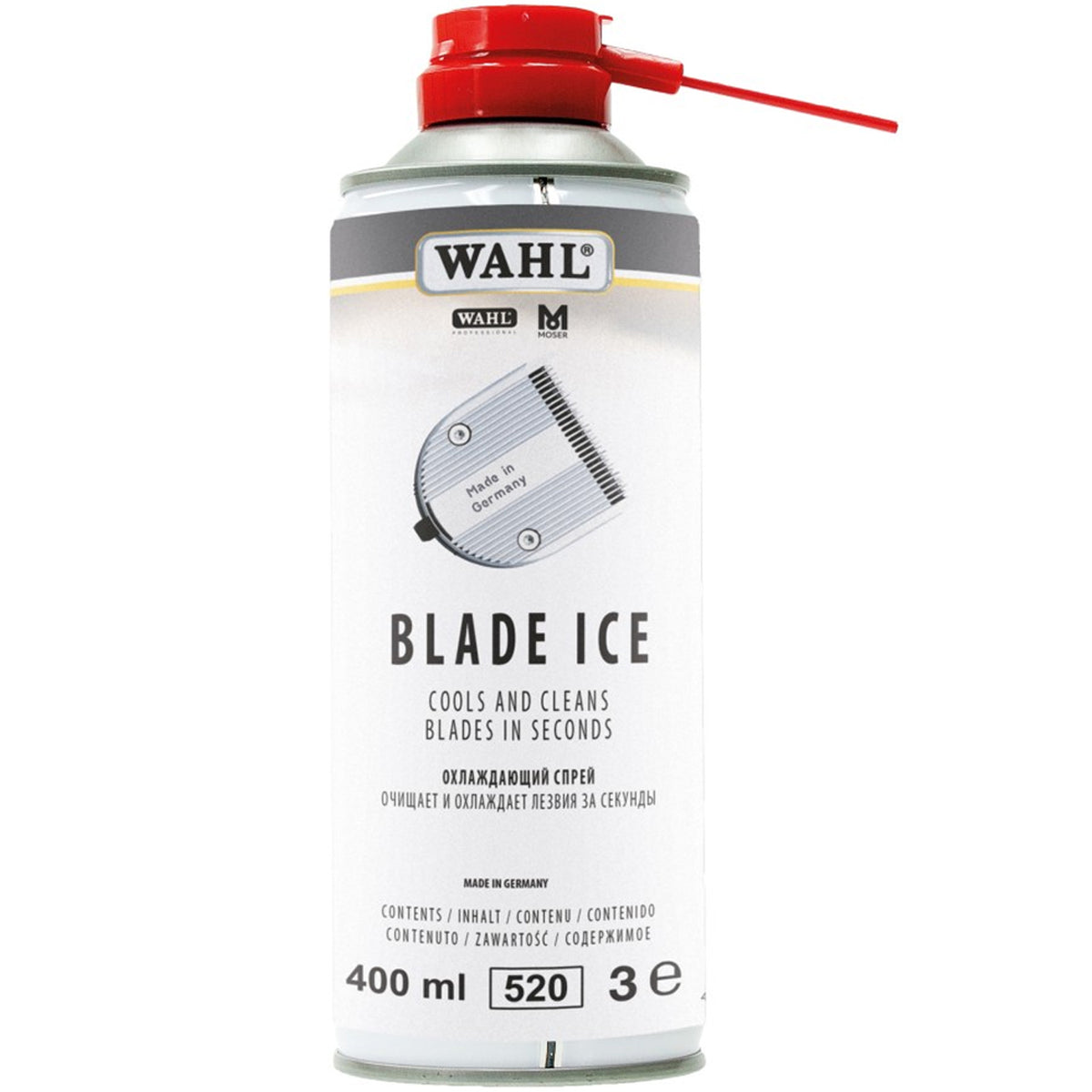 Spray Tondeuse 4 en 1 Blade Ice Wahl 400 ML