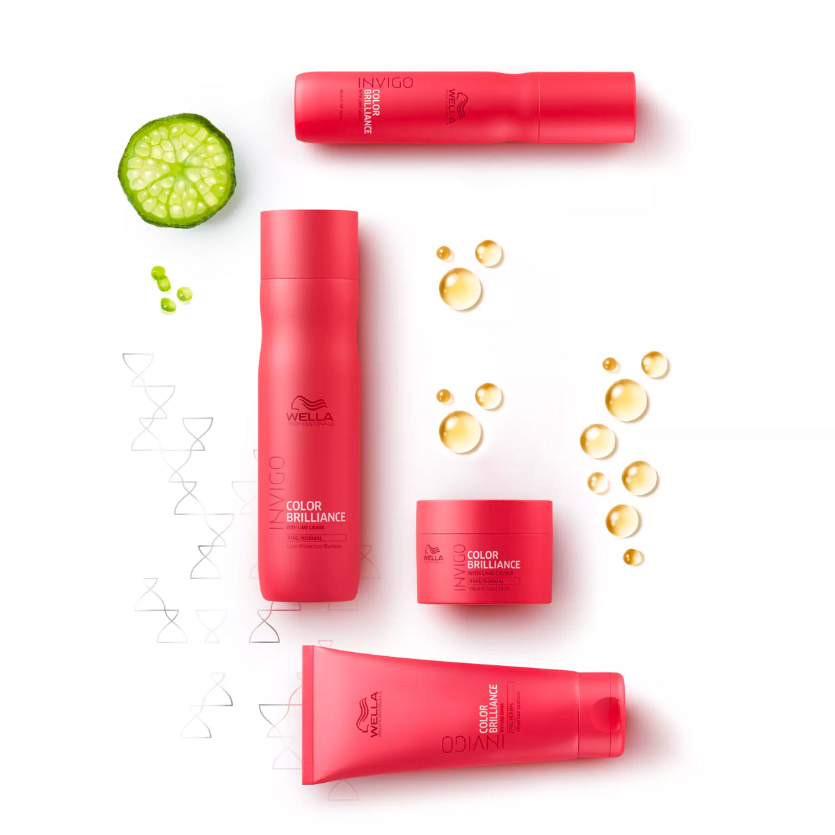 Conditioner Color Brilliance Invigo Cheveux Épais Wella 200 ML