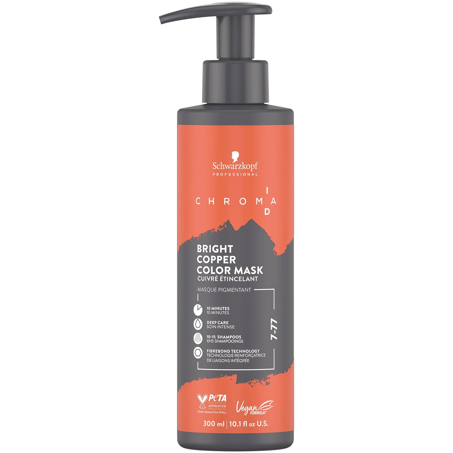 Masque Pigmenté Chroma ID 7-77 Cuivré Étincelant Schwarzkopf 300 ML