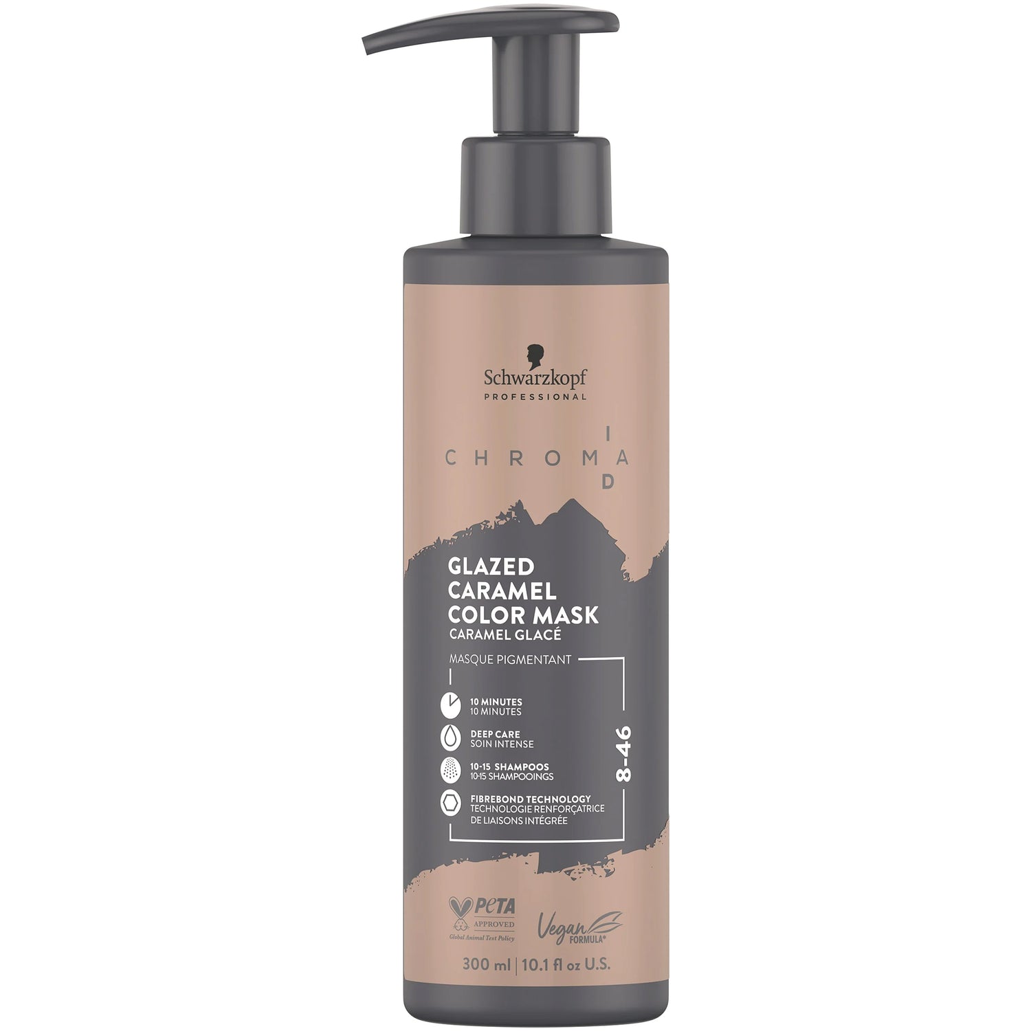 Masque Pigmenté Chroma ID 8-46 Caramel Glacé Schwarzkopf 300 ML