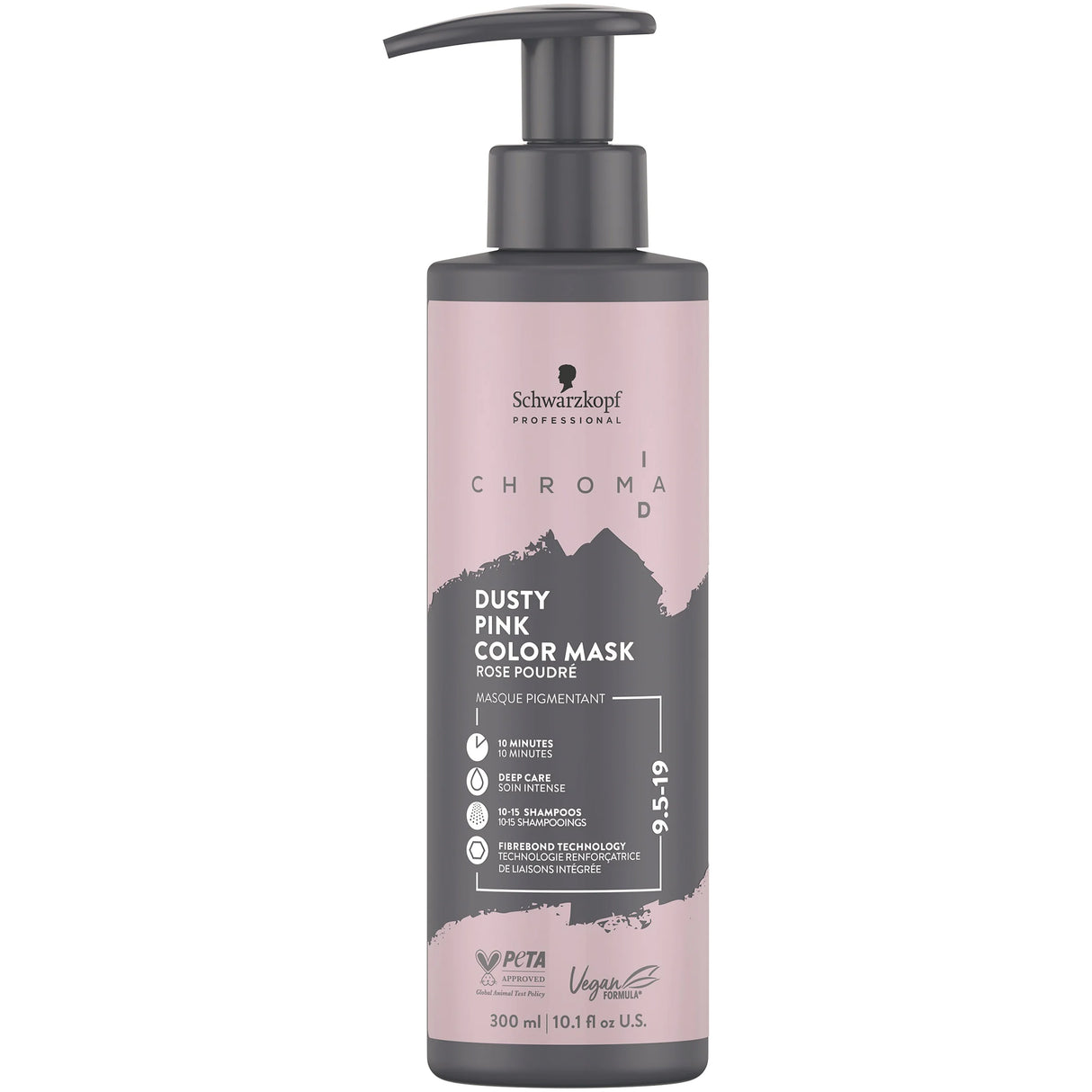 Masque Pigmenté Chroma ID 9,5-19 Rose Poudré Schwarzkopf 300 ML