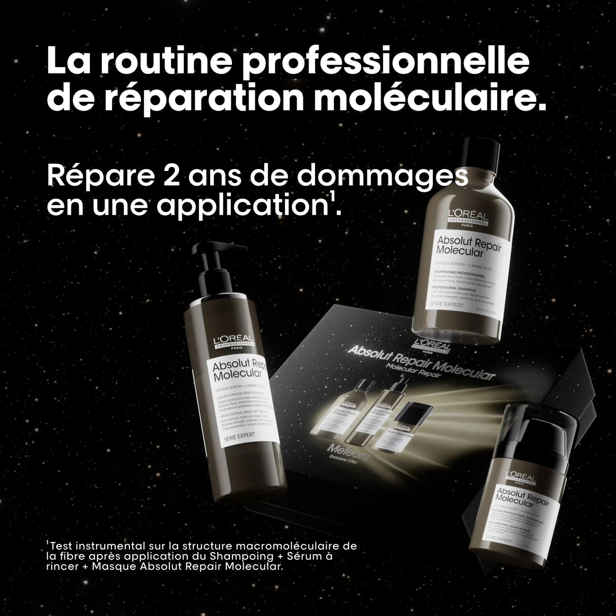 Coffret Trio Absolut Repair Molecular L'Oréal Professionnel