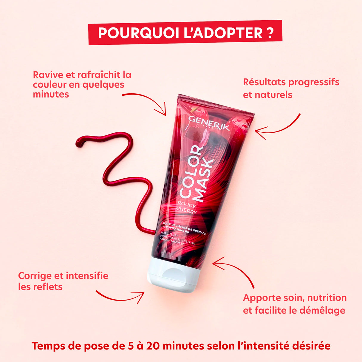 Color Mask Rouge Cherry Generik 200 ML