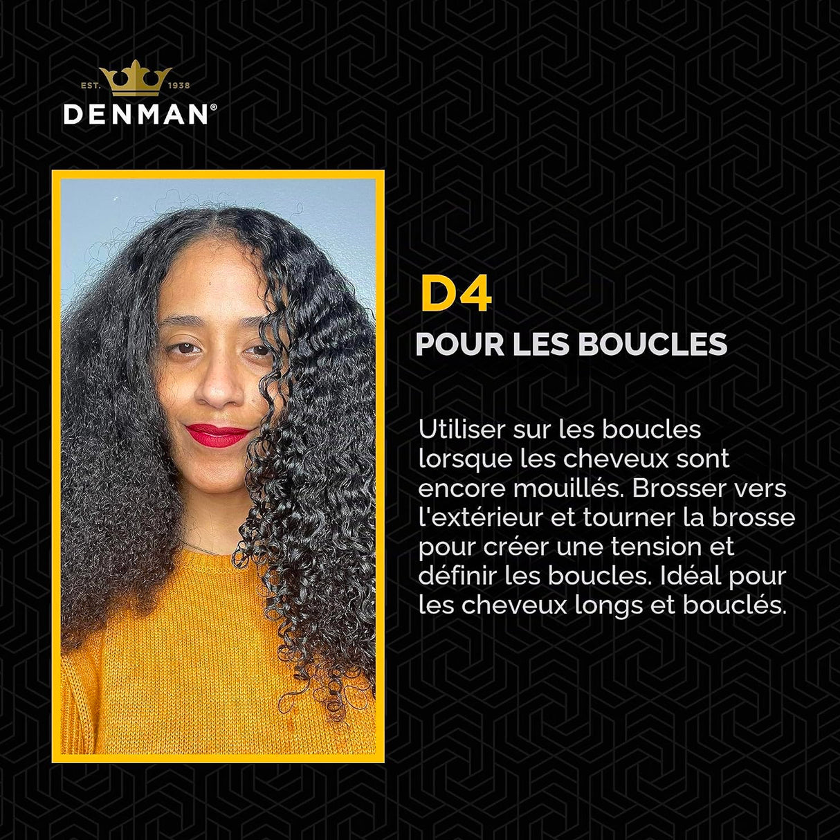 Brosse Démêlante D4 Denman