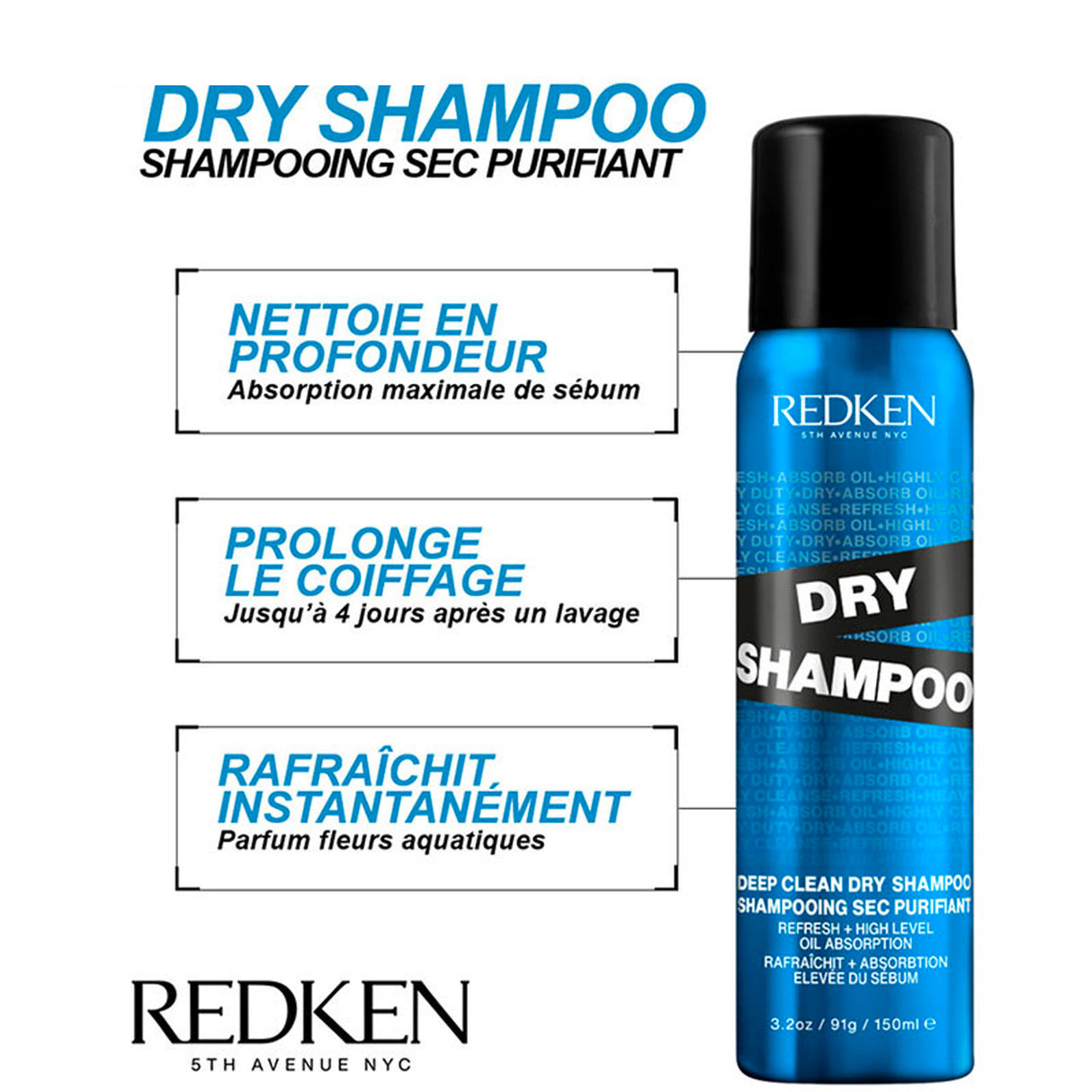 Shampoing Sec Purifiant Redken 150 ML
