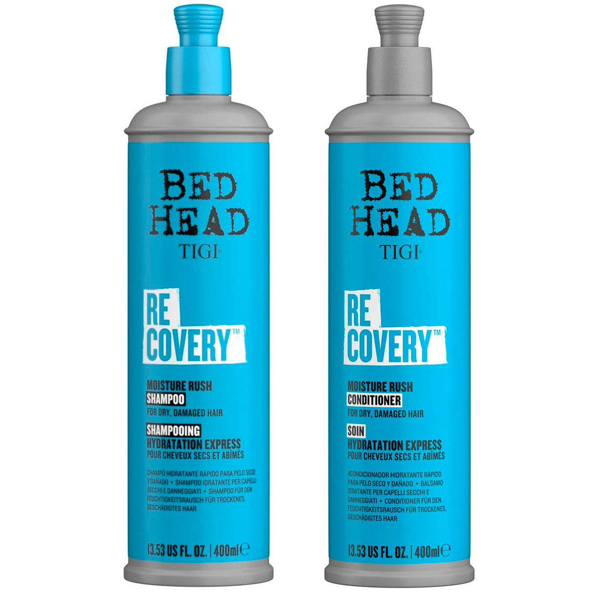 Recovery Conditioner + Shampoing Tigi Bed Head