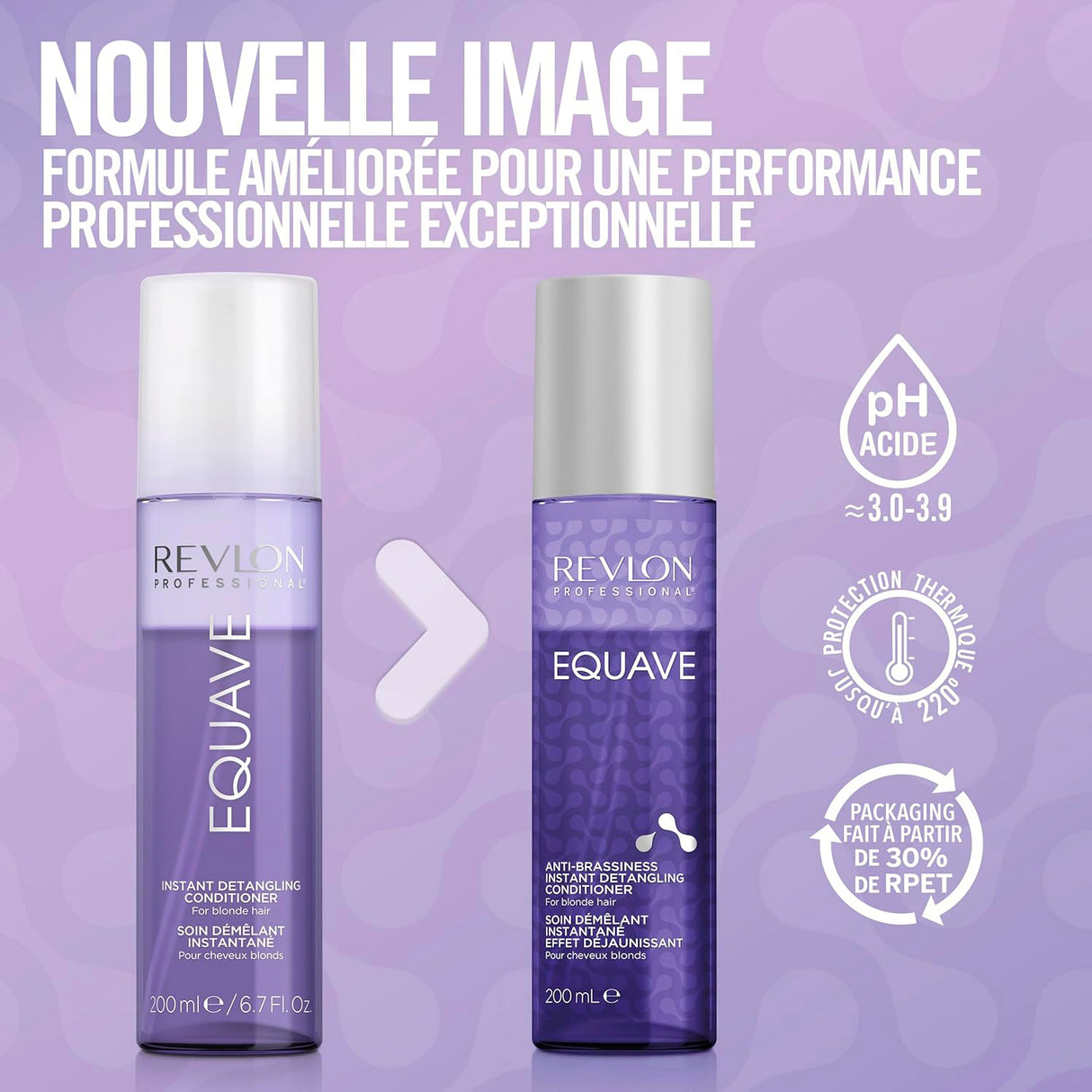 Soin Démêlant Equave Déjaunissant Blonde Revlon 200 ML