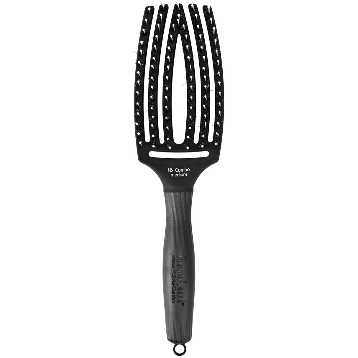 Brosse démêlante Fingerbrush Combo Moyenne Olivia Garden