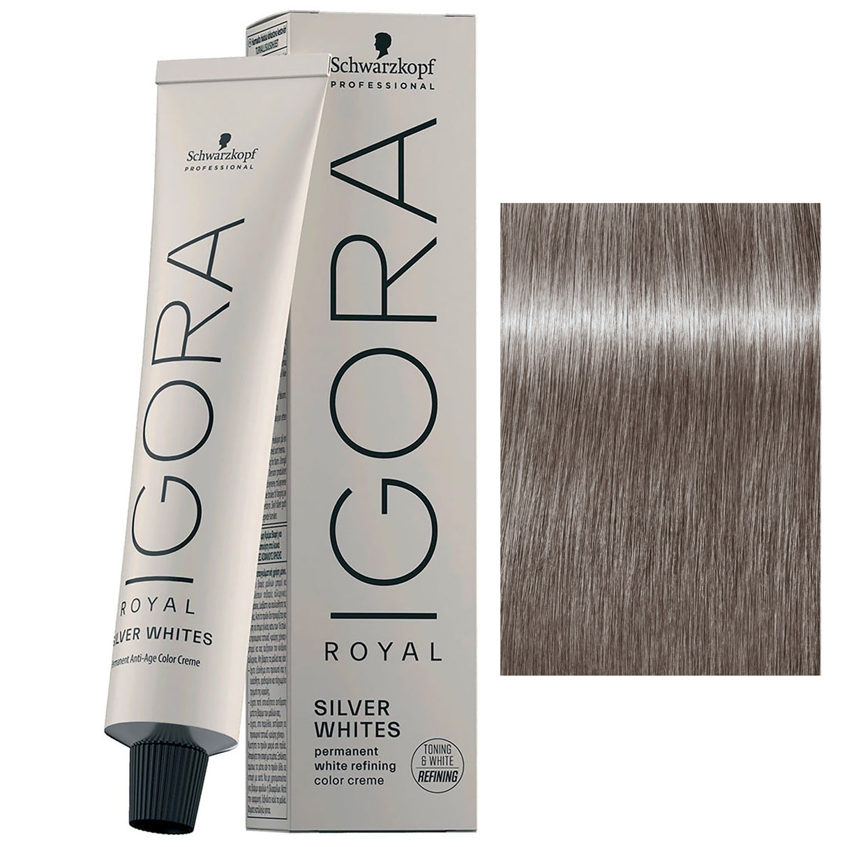 Tube Coloration Igora Royal Silver Whites Schwarzkopf 60 ML