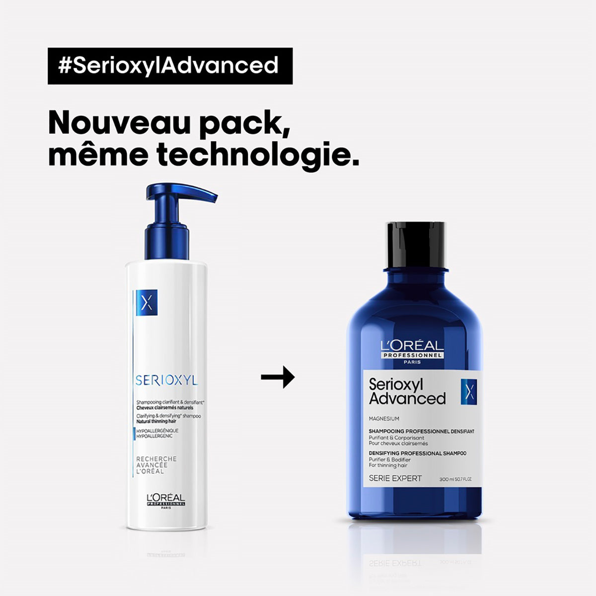 Shampoing Serioxyl Advanced L'Oréal Professionnel 300 ML