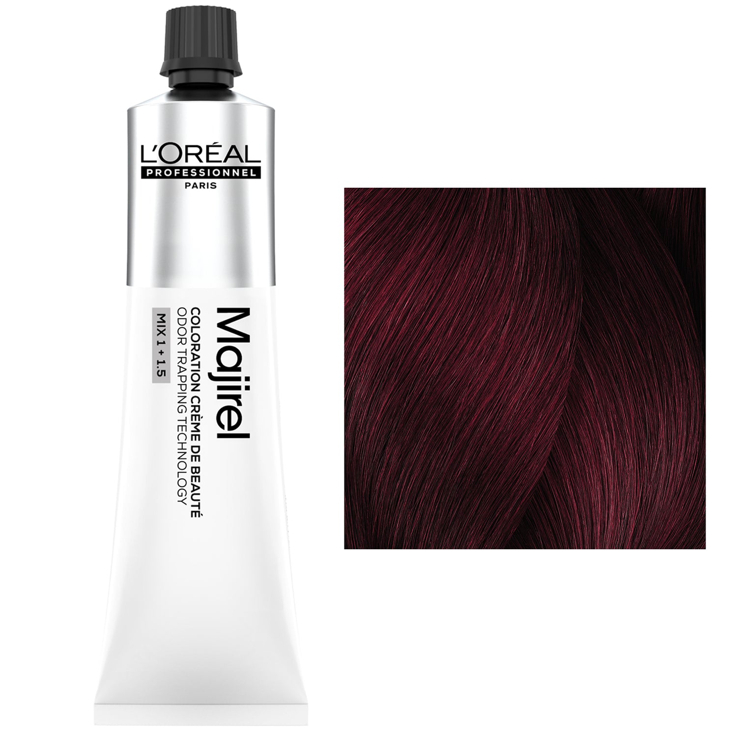 Tube Coloration Majirouge L'Oréal 60 ML (NOUVELLE FORMULE)