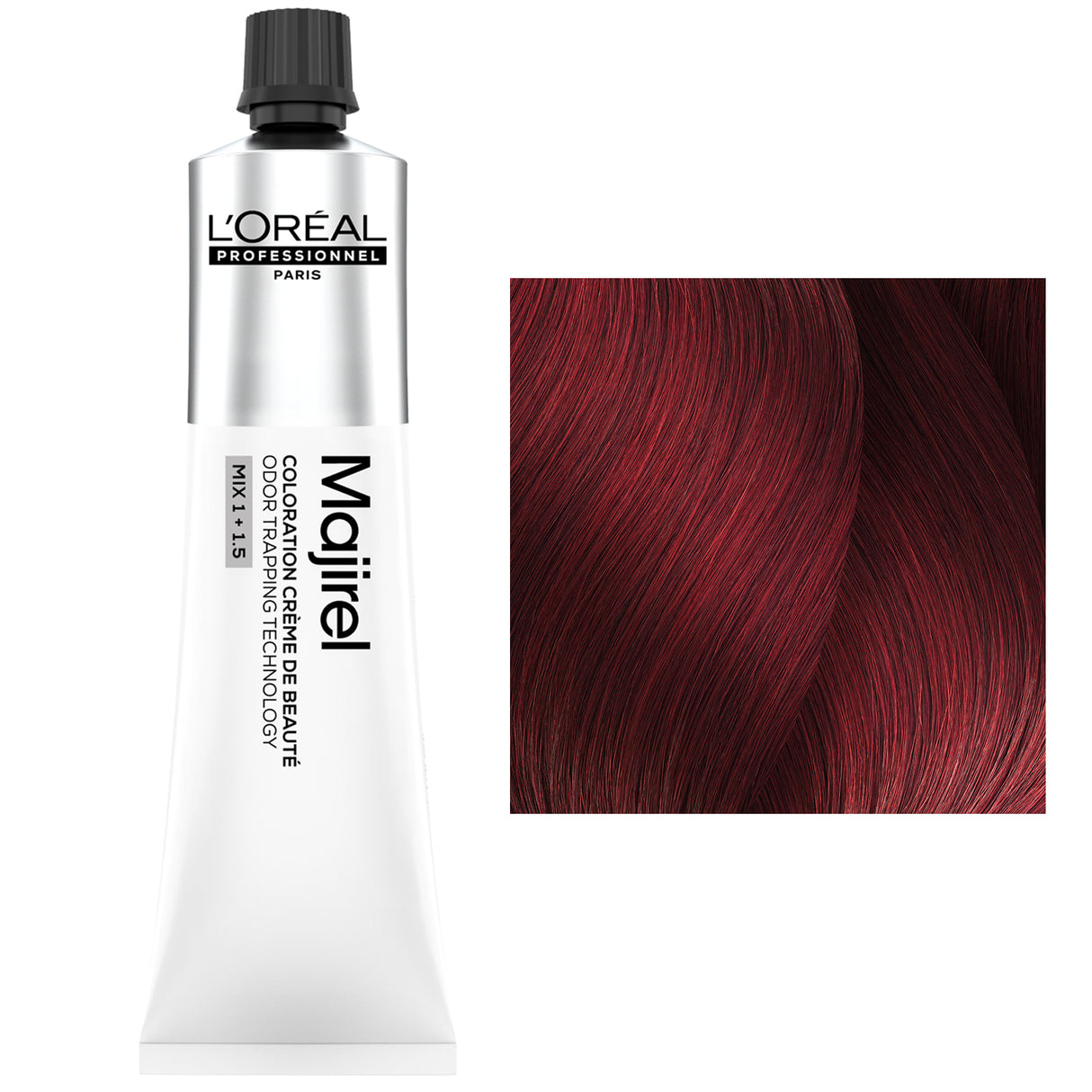 Tube Coloration Majirouge L'Oréal 60 ML (NOUVELLE FORMULE)