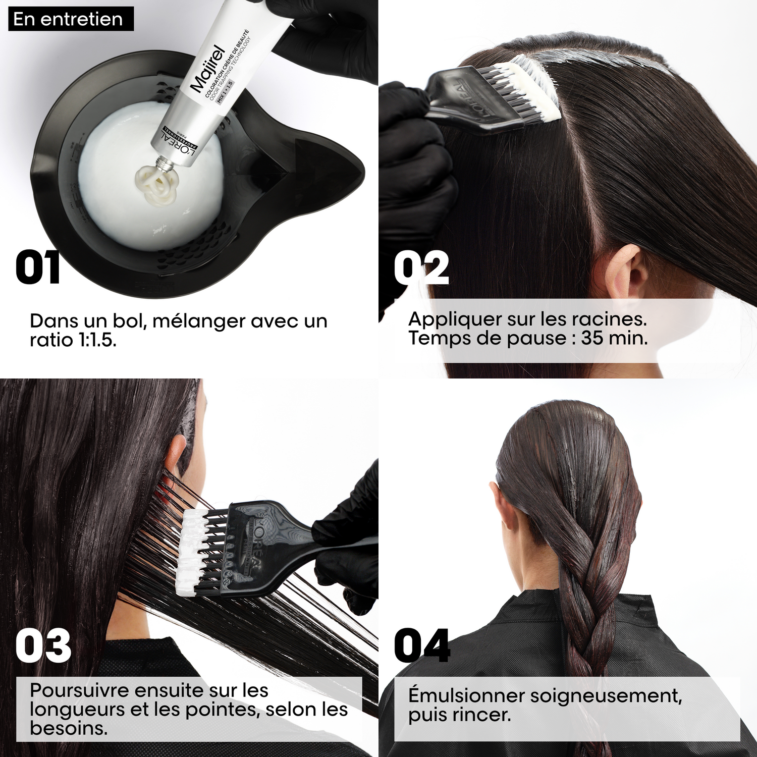 Tube Coloration Majirouge L'Oréal 60 ML (NOUVELLE FORMULE)