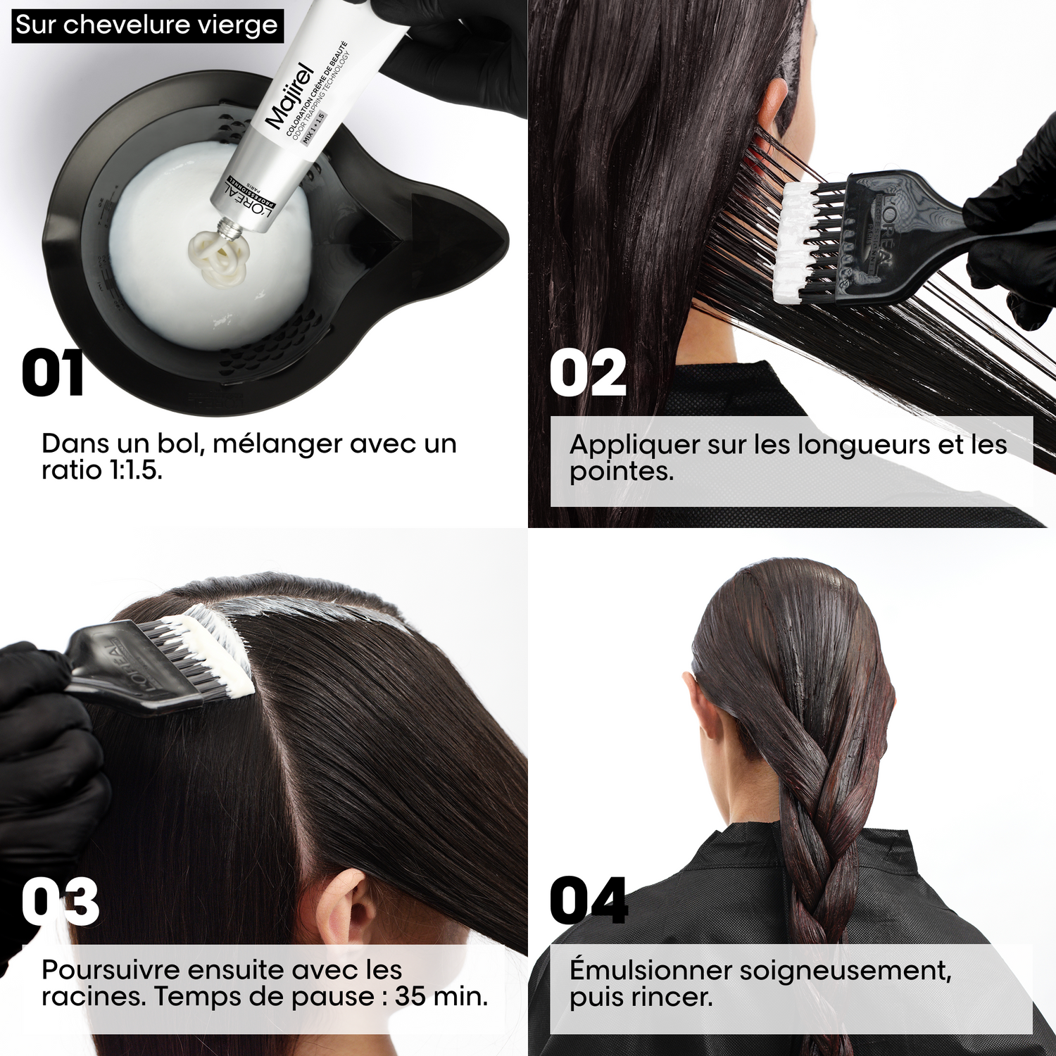 Tube Coloration Majirouge L'Oréal 60 ML (NOUVELLE FORMULE)