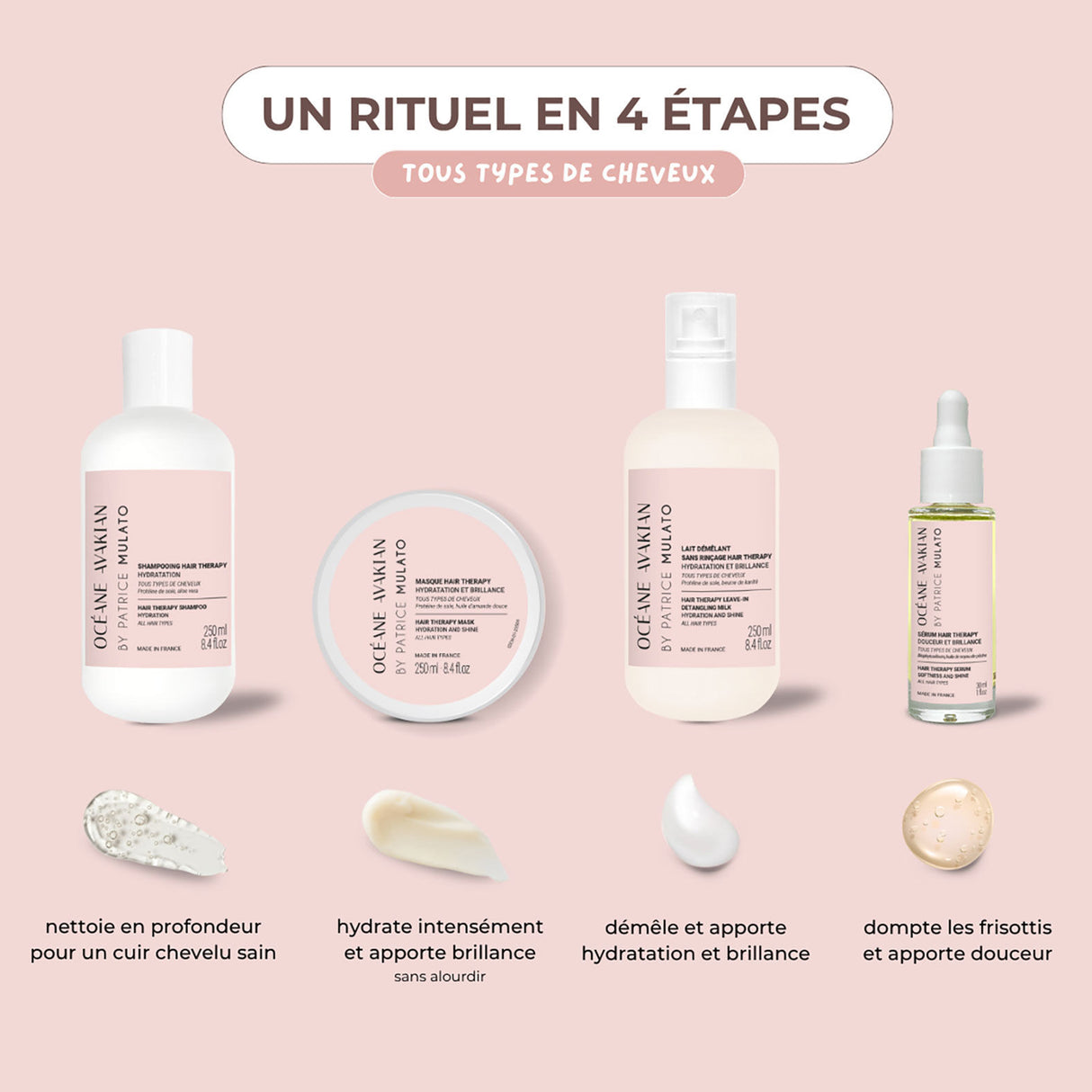Masque Hydratation Hair Therapy Océane Avakian by Mulato