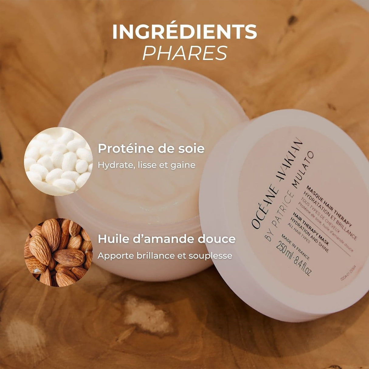 Masque Hydratation Hair Therapy Océane Avakian by Mulato