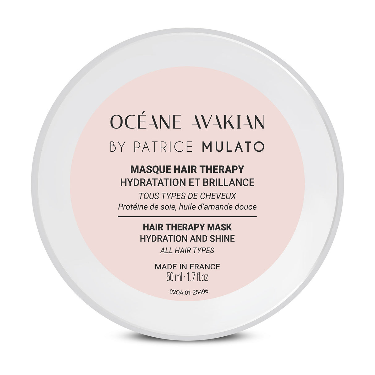 Masque Hydratation Hair Therapy Océane Avakian by Mulato