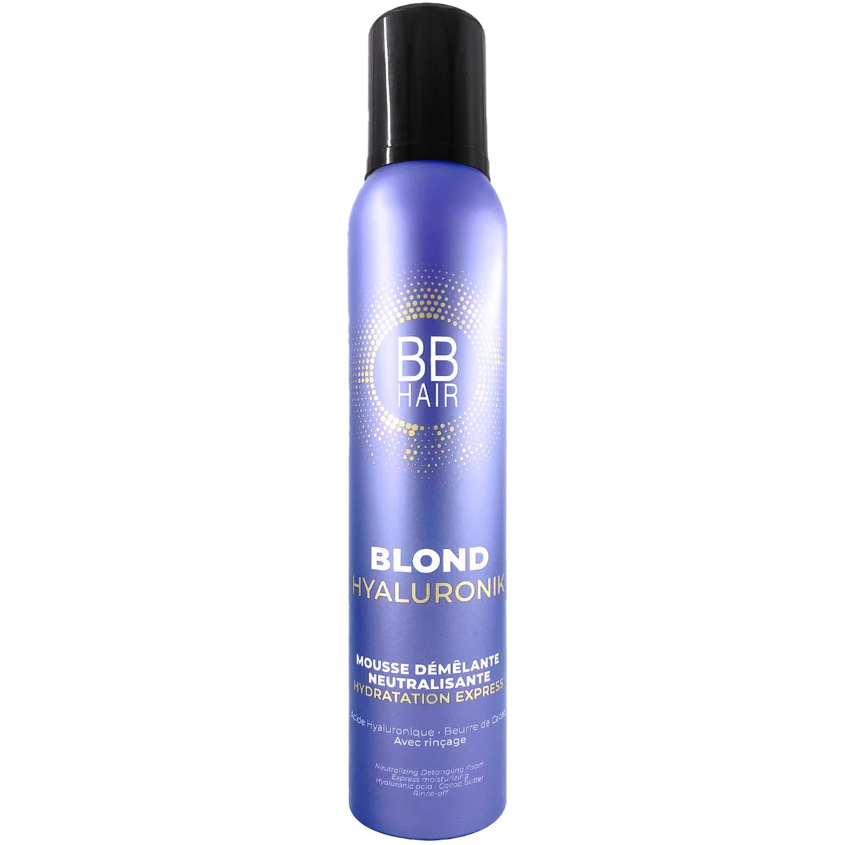 Mousse Démêlante et Neutralisante Blond Hyaluronik BBHair Generik 200 ML