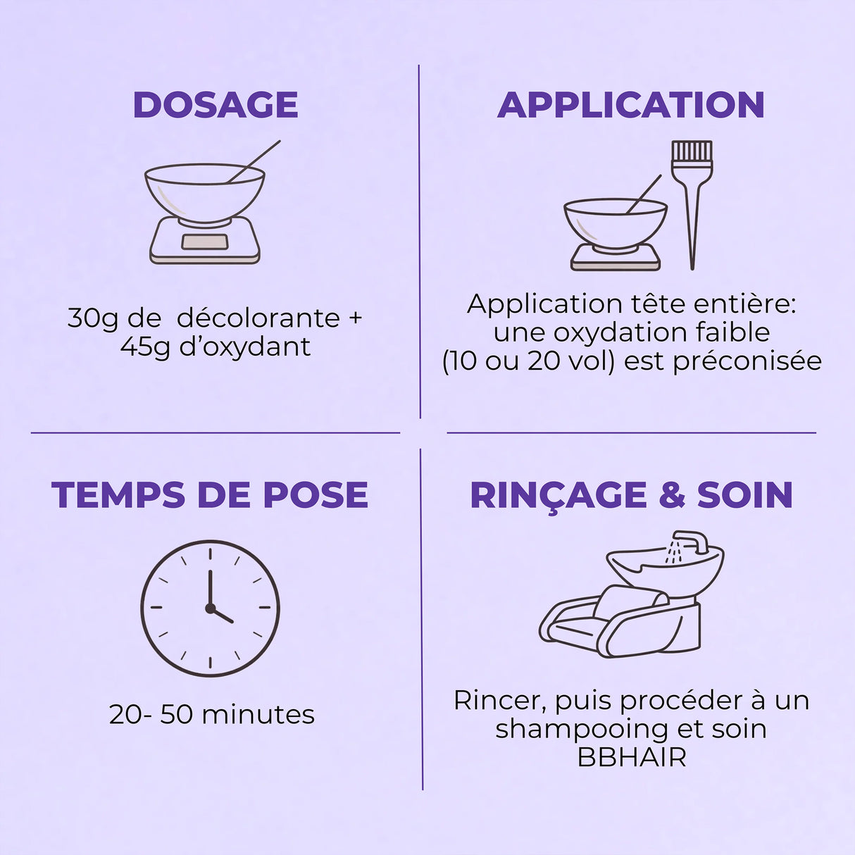 Poudre Décolorante 8+ Nordic BBHair Generik 500G