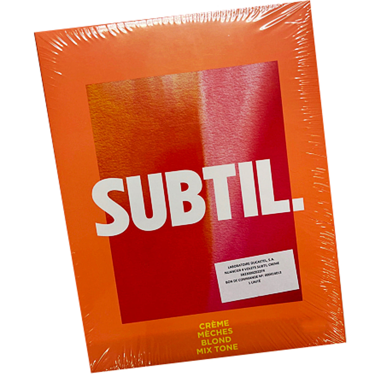 Nuancier Coloration Subtil Crème