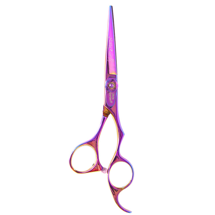 Ciseaux de coupe Silkcut 5.75 Rainbow - Olivia Garden