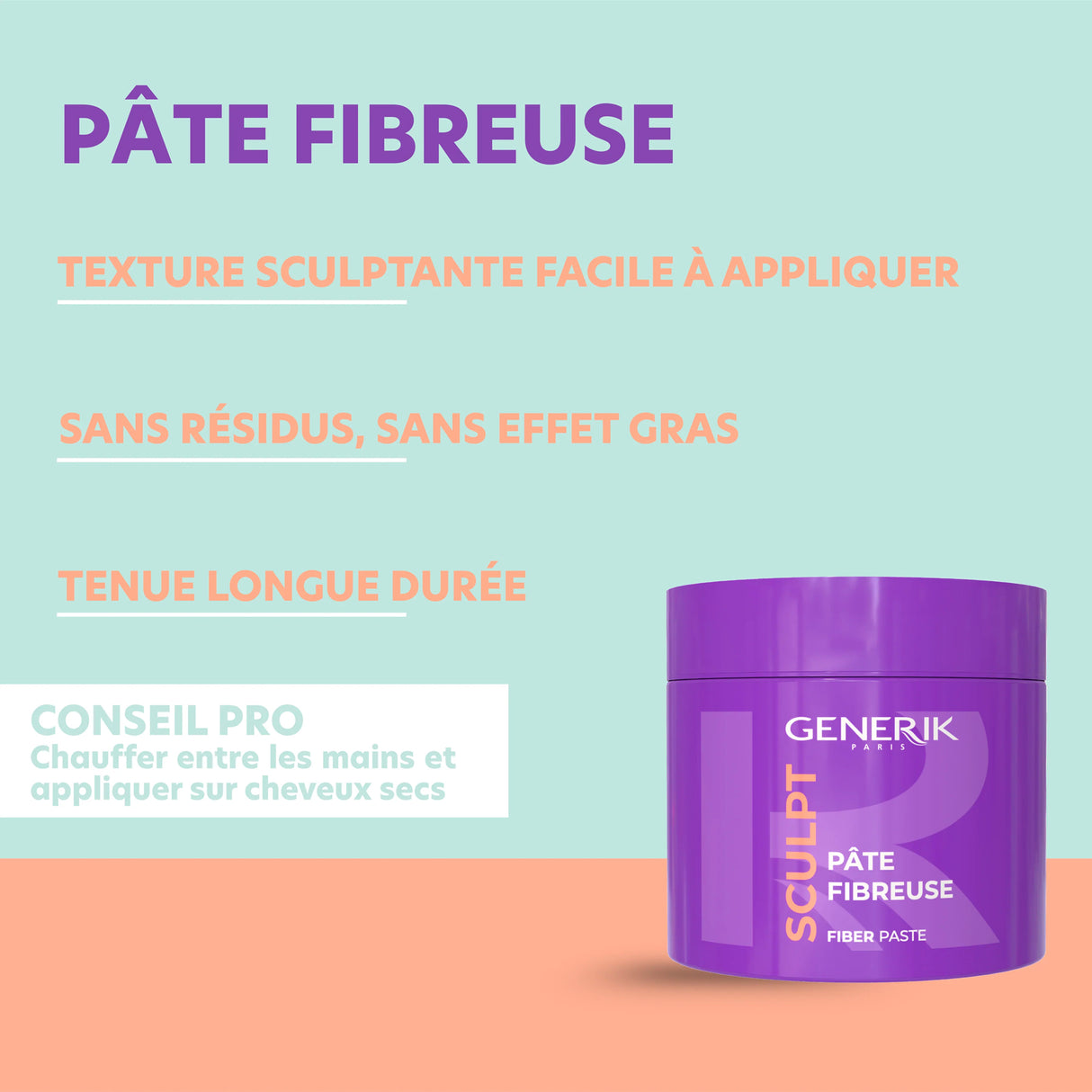 Pâte Fibreuse Sculpt Generik 150 ML