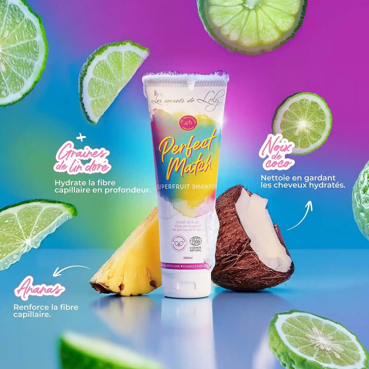 Shampoing Perfect Match - Les Secrets de Loly 250 ML