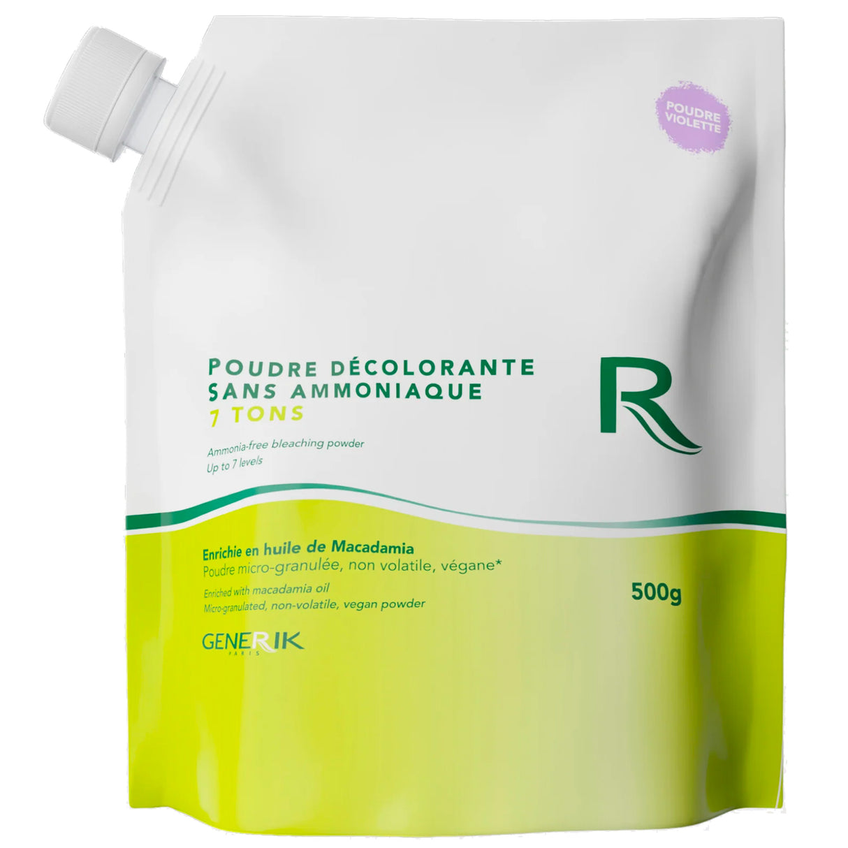 Poudre Décolorante 7 Tons Sans Ammoniaque Generik 500G