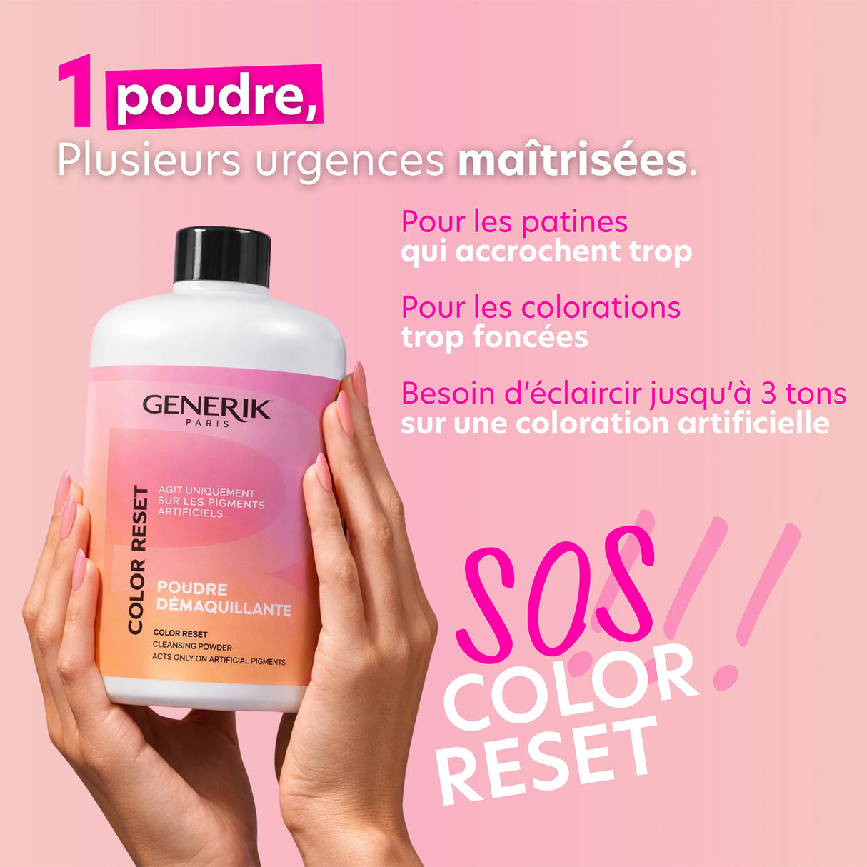 Poudre Démaquillante Color Reset Generik 500G
