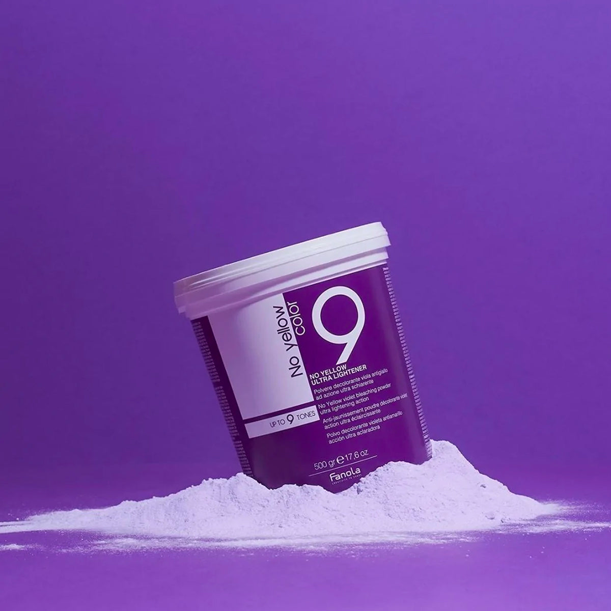 Poudre Décolorante 9 Tons No Yellow Fanola 500G