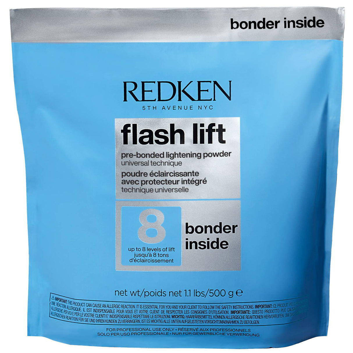 Poudre Éclaircissante Flash Lift 8 Bonder Inside Redken 500G