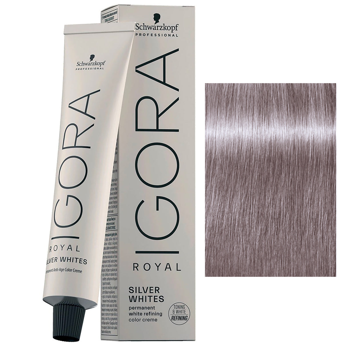 Tube Coloration Igora Royal Silver Whites Schwarzkopf 60 ML
