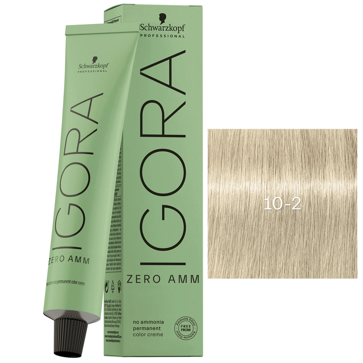 Tube Coloration Igora Zéro Amm Schwarzkopf 60 ML