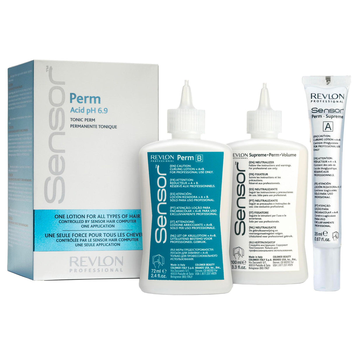 Kit Permanente Sensor Revlon