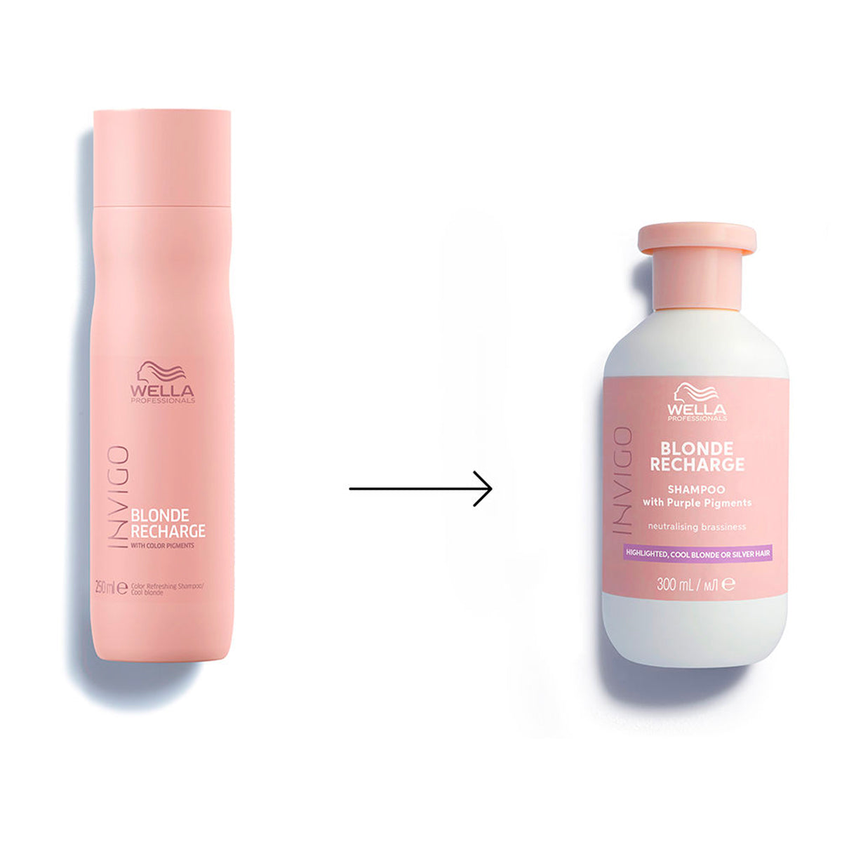 Shampoing Blonde Recharge Invigo Wella 300 ML
