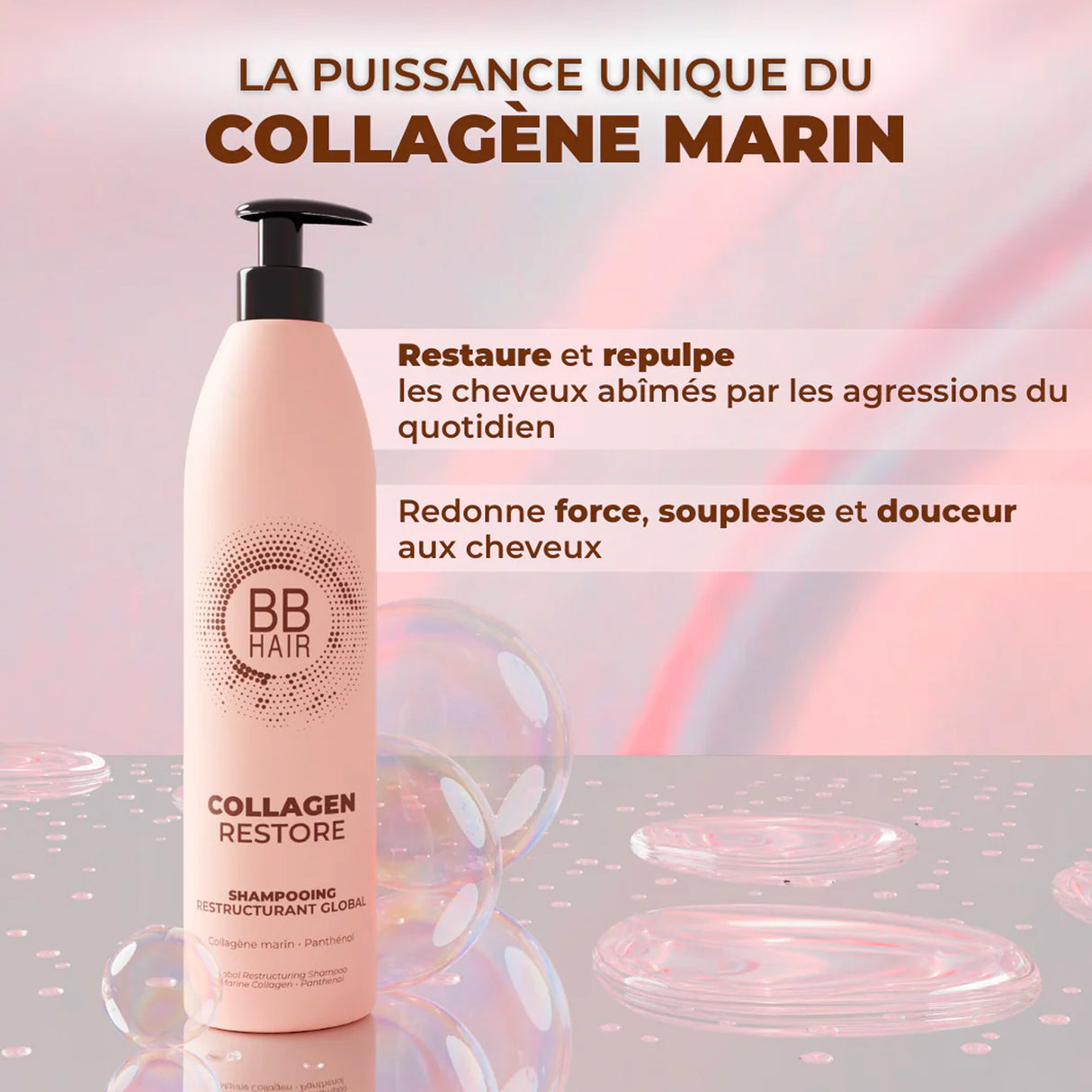 Shampoing Collagen Restore BBHair Generik 1000 ML