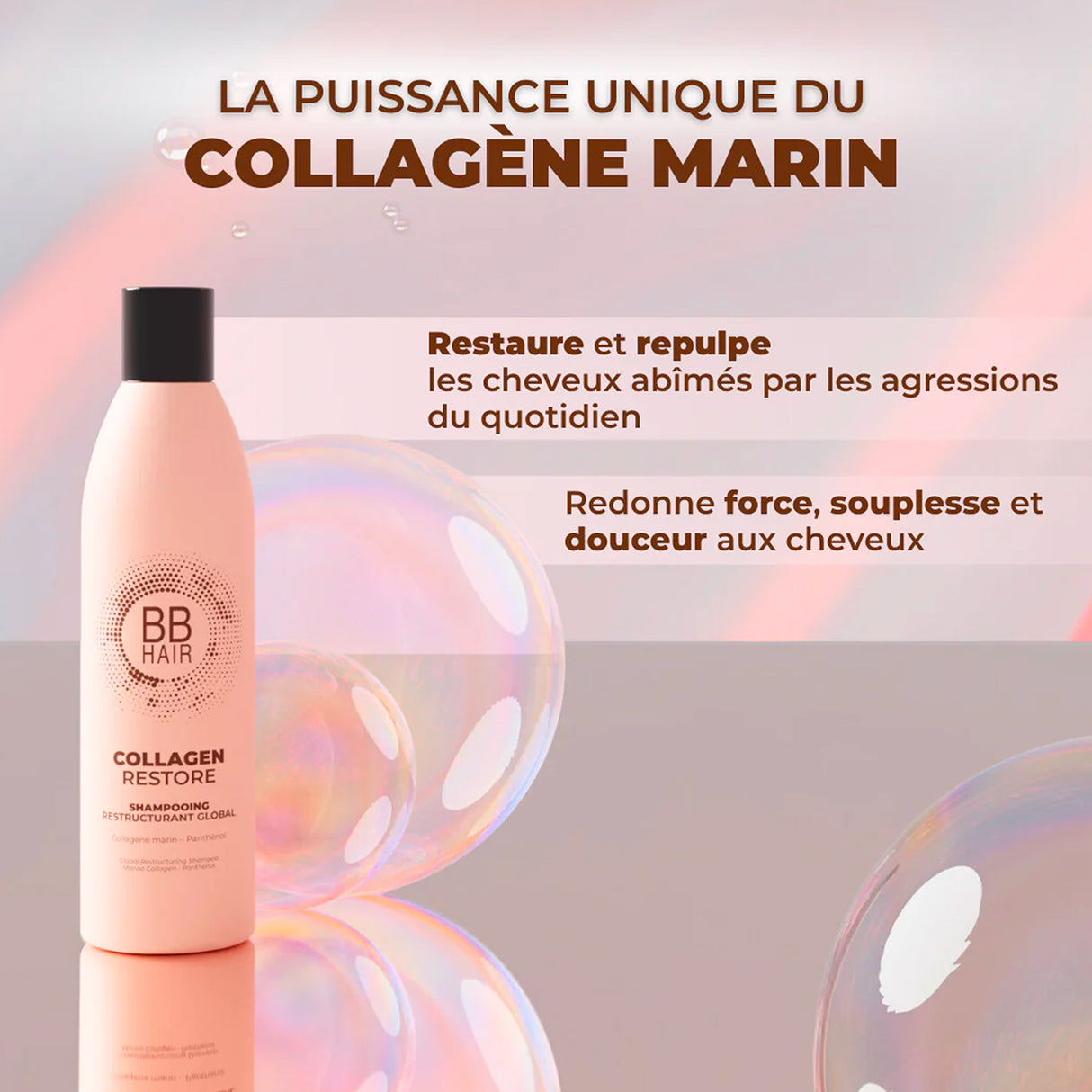 Shampoing Collagen Restore BBHair Generik 300 ML