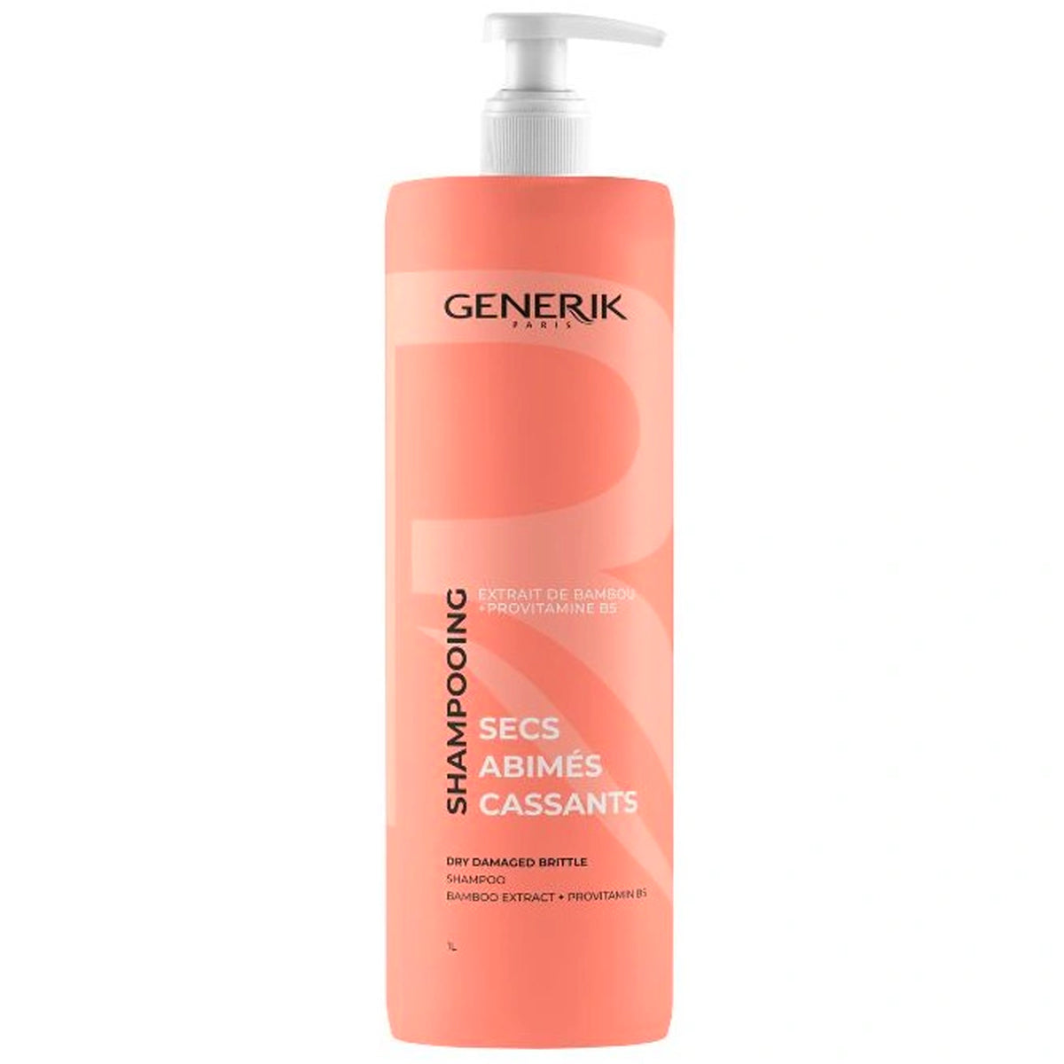Shampoing Cheveux Secs/Abîmés/Cassants Generik 1 Litre