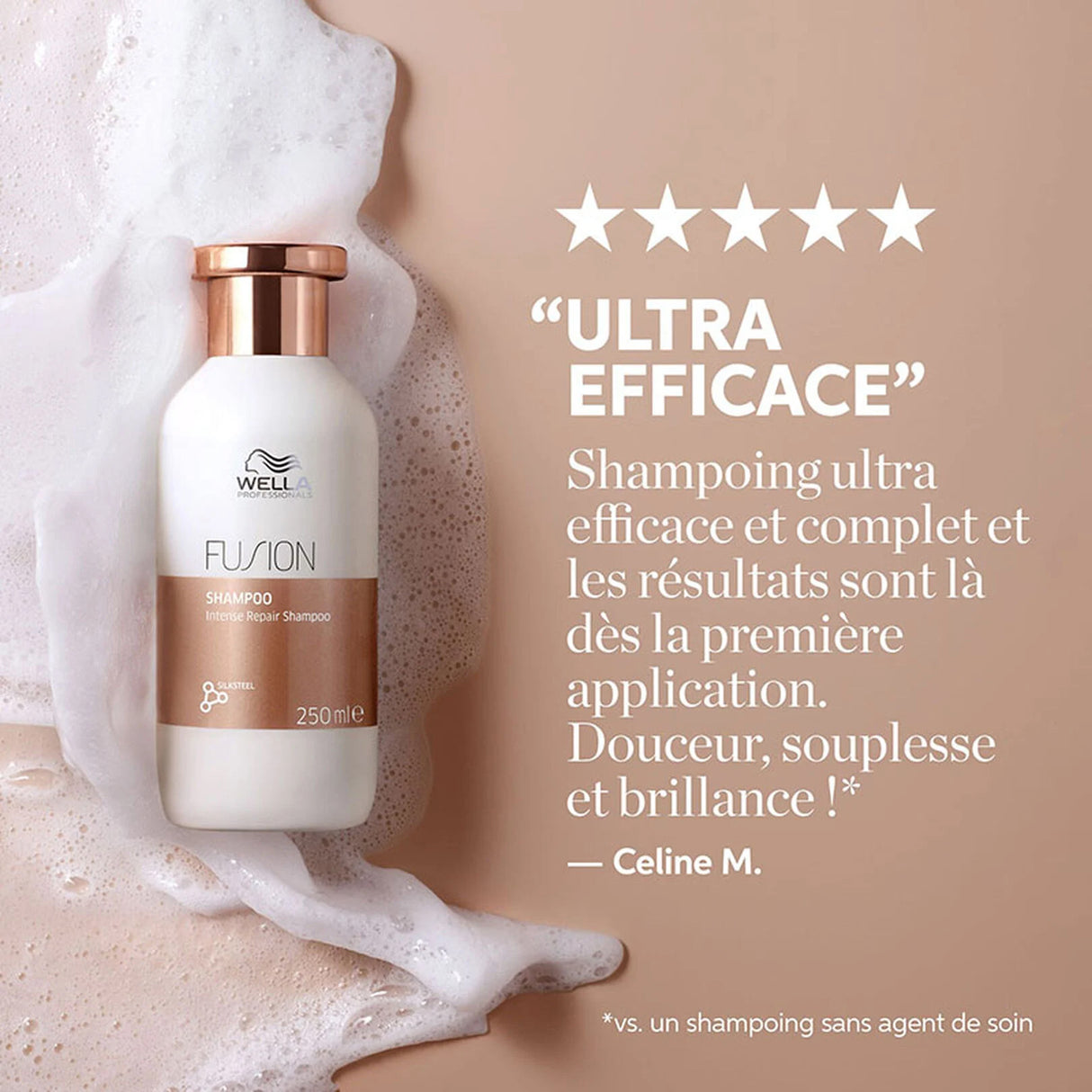 Shampoing Intense Repair Fusion Wella 250 ML