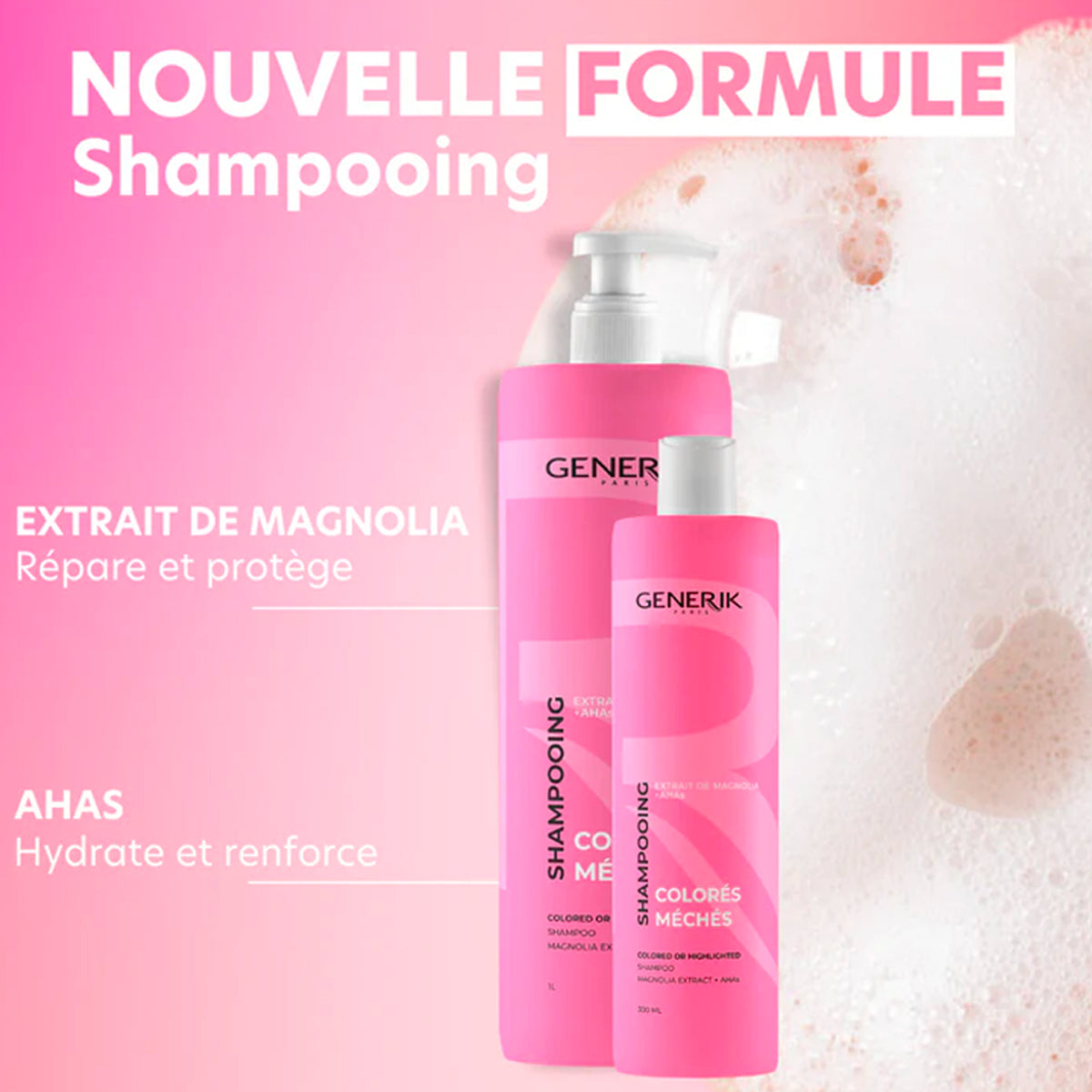 Shampoing Cheveux Colorés/Méchés Generik 300 ML