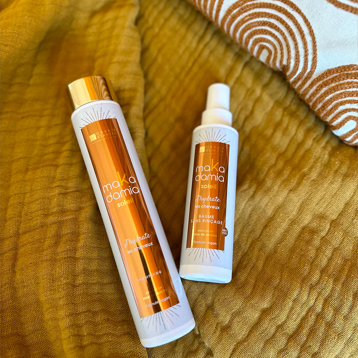 SHAMPOING SOIN 2 EN 1 SOLEIL Makadamia Urban Keratin 250ML