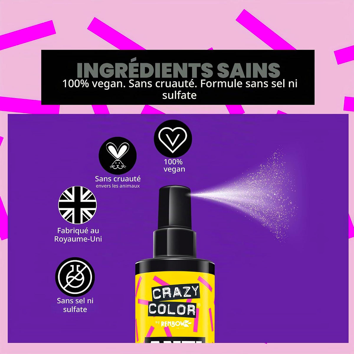 Anti Bleed Spray Crazy Color 250 ML