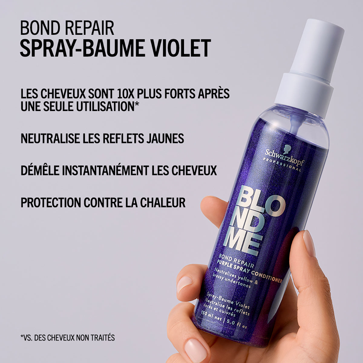Spray Baume Violet Blond Me Bond Repair Schwarzkopf 150 ML