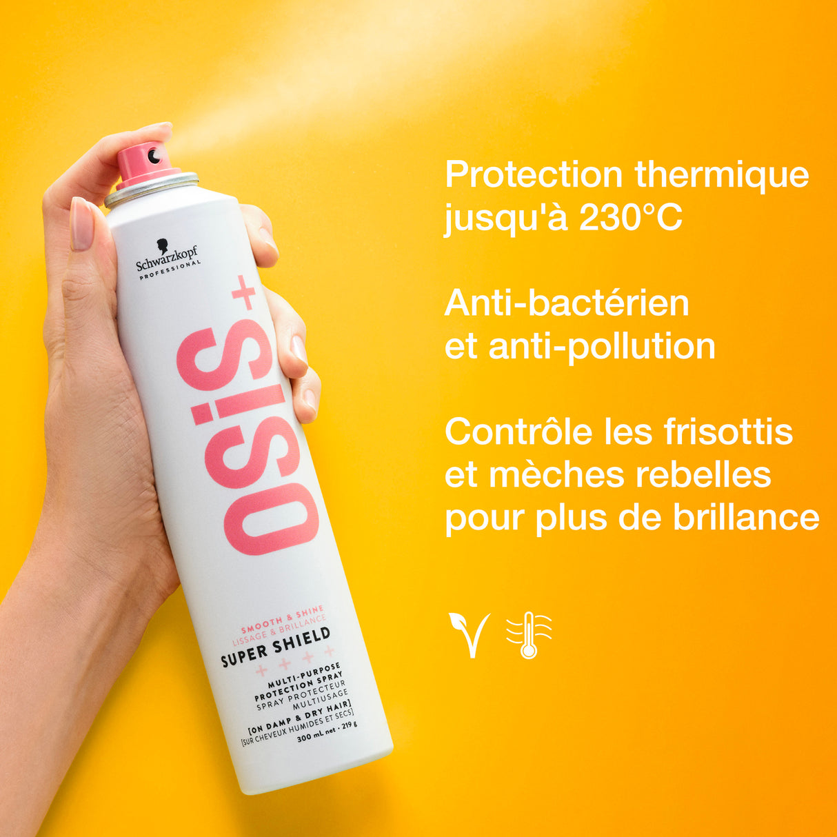 Osis + Super Shield Schwarzkopf 300 ML