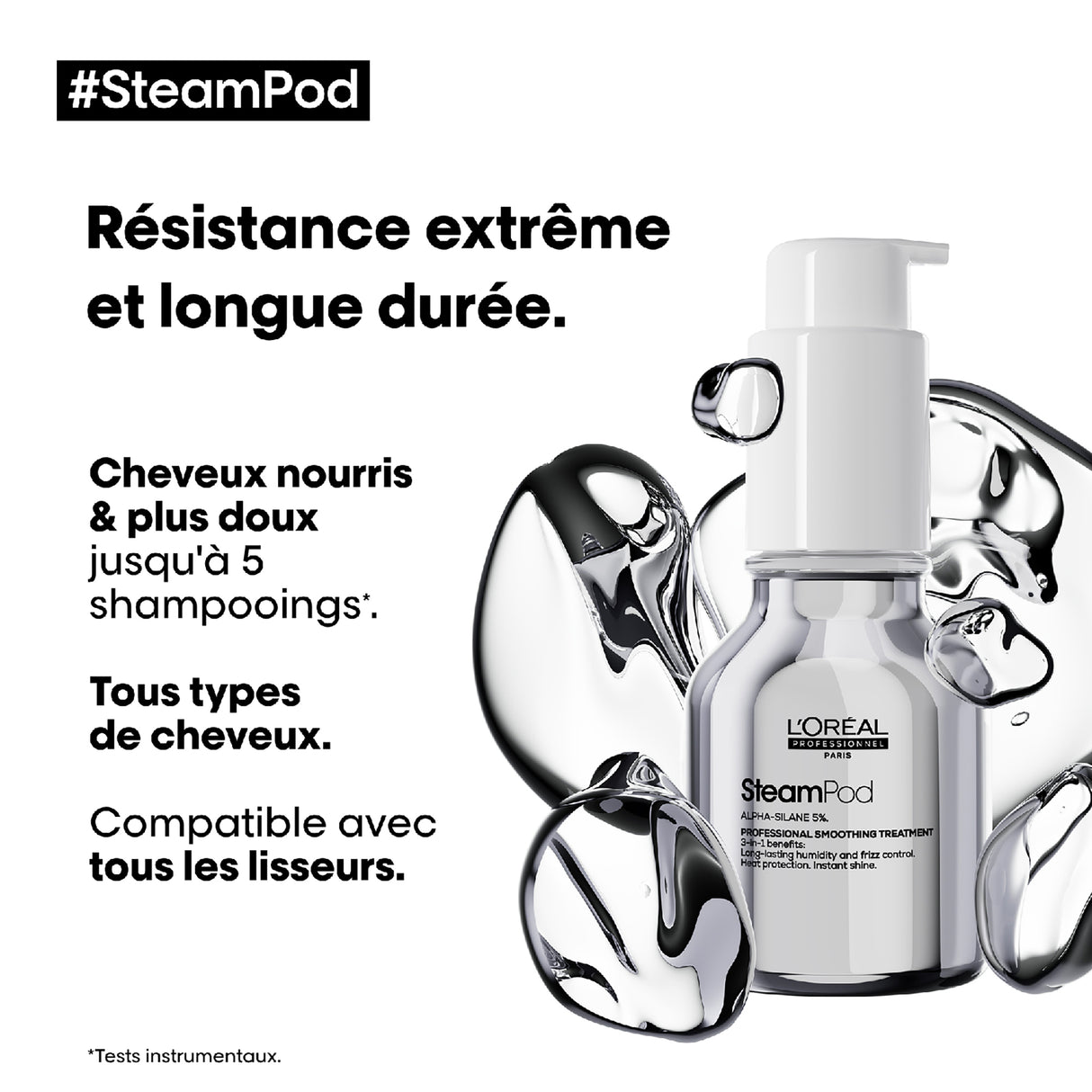 Soin Lissant Steampod L'Oréal Professionnel 50 ML