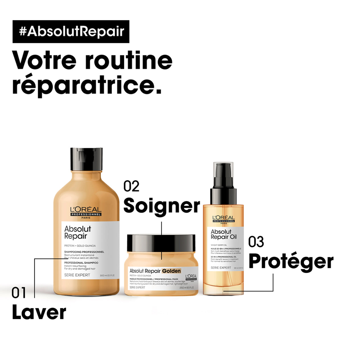 Trio Absolut Repair L'Oréal Professionnel
